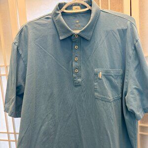 johnnie-O - Original 4-Button Polo, Solid Light Blue